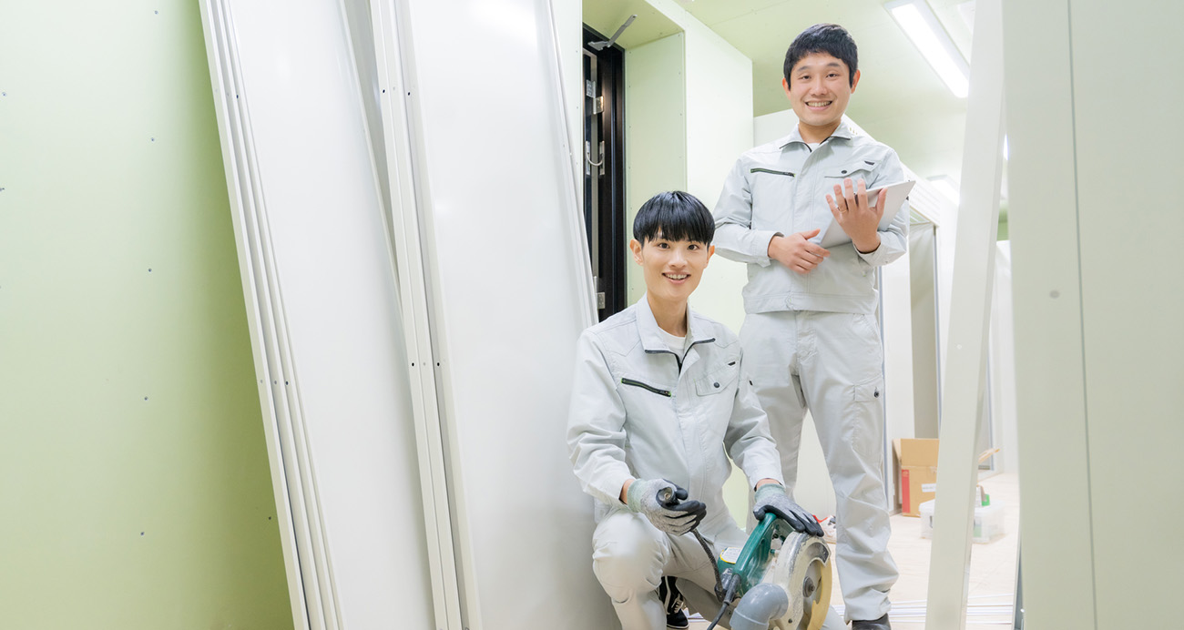 担当者がオールマイティに責任を持って対応