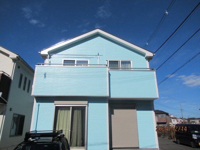 【清瀬市 H様邸】外壁屋根の点検・塗装・防水工事(築10年)の画像